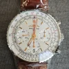 Breitling Navitimer Men Automatic Silver Stainless Steel Watch AB0139211G1A1