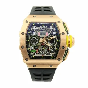 0205c2b70a4acd934be8d40dc59e48cf RM Rose Gold Flyback Replica