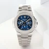 02cbad5cd39118120390fff10f6db1e4 Patek Philippe Blue Nautilus Perpetual Watch