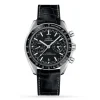02f71745480ccb928fb2525a0a40b778 Omega Speedmaster Men Automatic Black Calf Watch O32933445101001