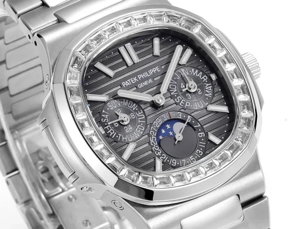 0736d99806ea5f44136f5b3fbd567dc4 Patek Philippe Nautilus Grey Complication Watch