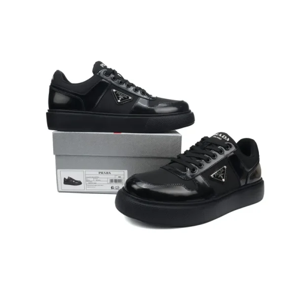 074676c1d4aa905500be78a85b565a6e PK God Batch Prada Sneakers Black platform shoes