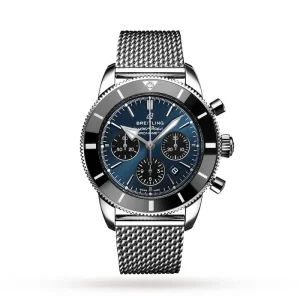 0bb5dba6dacc2453834843bf4a73409c Breitling Superocean Heritage Men Automatic Blue Stainless Steel Watch AB0162121C1A1