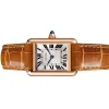 0d0a45eb1cbdd6fb0dddaccd2df2b868 Cartier Tank Louis Women Automatic Silver Alligator Watch WGTA0010