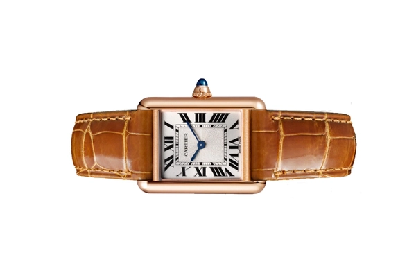 0d0a45eb1cbdd6fb0dddaccd2df2b868 Cartier Tank Louis Women Automatic Silver Alligator Watch WGTA0010
