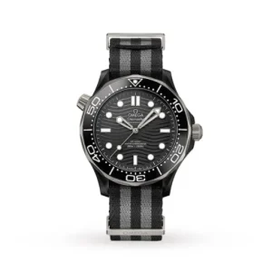 0d2760207674b41f67843934170c21be Omega Seamaster Men Automatic Black Fabric 007 Watch O21092442001002