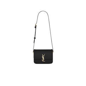0dca3faf7ac709861e0f9c5068a666df SOLFERINO SMALL SATCHEL IN BOX SAINT LAURENT LEATHER