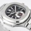 0e98d24a1a8393b69eed6590e84971b0 Patek Philippe 5980 Silver Black Watch