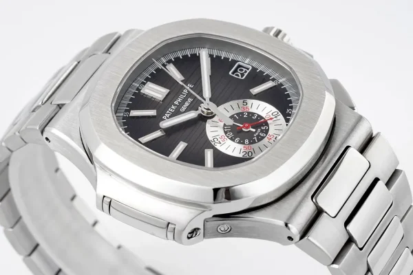 0e98d24a1a8393b69eed6590e84971b0 Patek Philippe 5980 Silver Black Watch