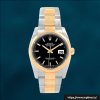 Rolex Datejust 36mm Men’s 116203BKSO Black Dial Swiss Replica Wacthes