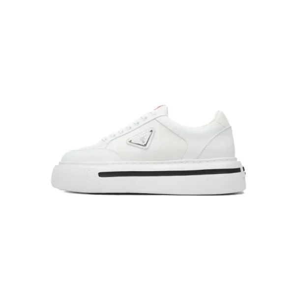 0f65590d0cb81a53c2b6f339e6f57851 PK God Batch Prada White plaid platform shoes