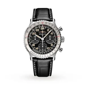 0f92e4f2ef26712f19ed45594f125e7d Breitling Navitimer Men Automatic Black Crocodile Watch PB02301A1B1P1