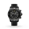 Breitling Avenger Men Automatic Black Leather Watch V13317101B1X2