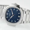 117e0f5fabbfe5b349c804c9b1217b53 Patek Philippe Blue Nautilus Ladies Watch