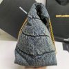 1186982ac695b73f1369c1871dd0fb86 YSL PUFFER MEDIUM IN SUEDE AND DENIM