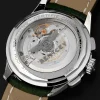 Breitling Premier Bentley Men Automatic Green Leather Watch AB0118A11L1X1