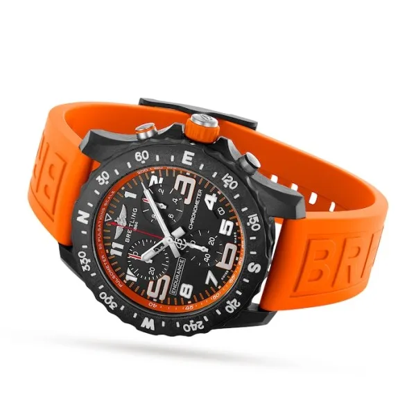 Breitling Endurance Pro Men Quartz Black Rubber Watch X82310A51B1S1