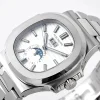 1623ee317e5108c30b76e3101476cd92 Patek Philippe Nautilus Silver Annual Calendar