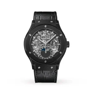 17e4335276df58d0074ef3882c88a266 Hublot Classic Fusion Men Automatic Black Alligator Watch 547.CX.0170.LR