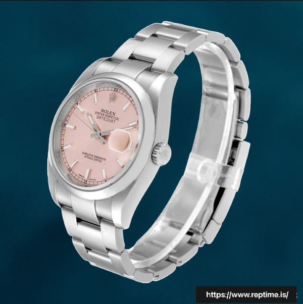 Rolex Datejust 116200PSO 36mm Men’s Pink Dial Swiss Replica Wacthes