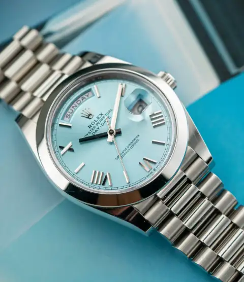 1b938d0cbc6774d050fddb7a1bba1ec0 Rolex Day-Date 228396 Men’s 40mm Silver-tone Automatic
