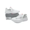 1c8ebdcefaa4502bd8f853ab8cdc548d PK God Batch Prada All white mesh shoes