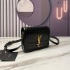SOLFERINO SMALL SATCHEL IN BOX SAINT LAURENT LEATHER