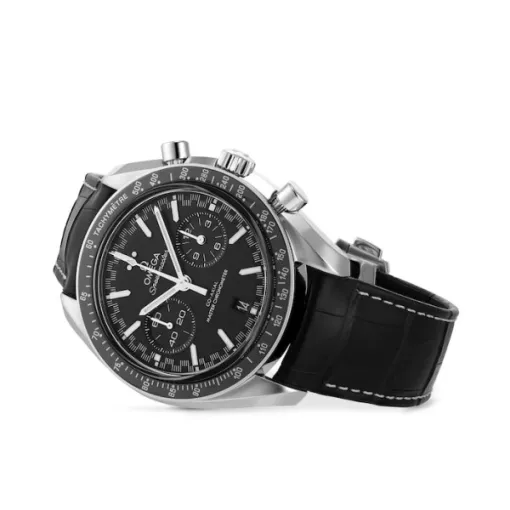 1db54458884b16877b3509590fb8ddcd Omega Speedmaster Men Automatic Black Calf Watch O32933445101001