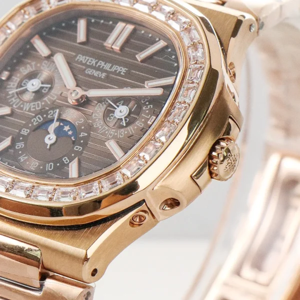 1f580704db39143cd75c9166394bdb1c Patek Philippe Rose Gold Nautilus Watch