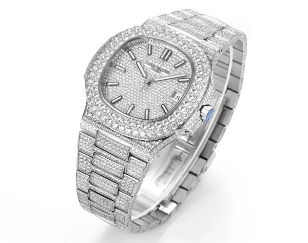 203d6a3f485f36f2e19c45443b809473 Patek Philippe Nautilus Full Star Platinum Watch