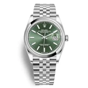 2096280c06472e5eef2e41d205ee8f77 Rolex Datejust 126200 36mm Mint green