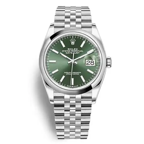 2096280c06472e5eef2e41d205ee8f77 Rolex Datejust 126200 36mm Mint green