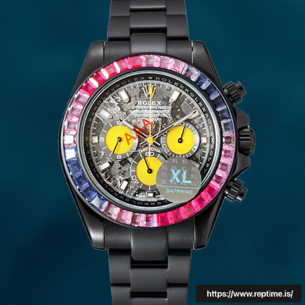Rolex Daytona DIW Men’s 40mm Black-tone Swiss Replica Watch