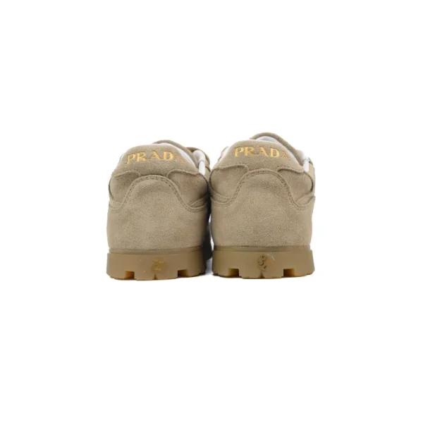 PK God Batch Prada Trail faded suede sneakers Khaki