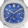 236f163846f5245b7a0b7e2aeb739fb3 Patek Philippe Blue Nautilus Perpetual Calendar