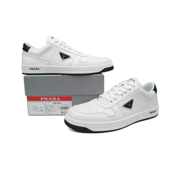2427ca68cc91e6f64534ae0ed5e8de95 PK God Batch Prada Downtown Low Sneakers White