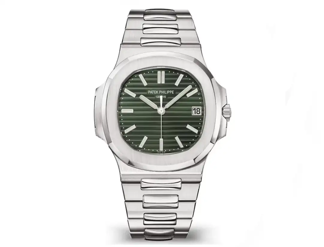 29dffb270ffd5ae104acb0f943886ad4 OSFactory Nautilus Green Dial Steel Watch