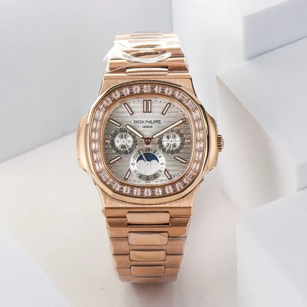 2bc35b73b30a4d57dee300569645883b Patek Philippe Rose Gold Nautilus Watch