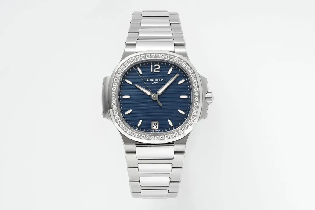 2cb11cb88fa8d9fcce3d726a59204c4f Patek Philippe Blue Nautilus Ladies Watch