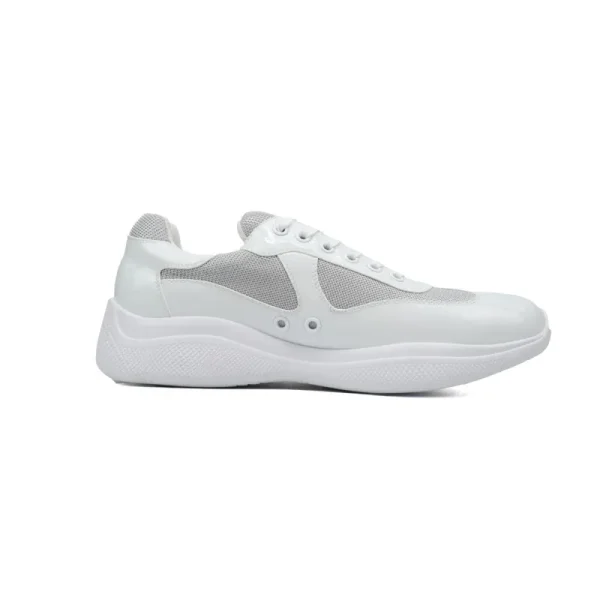 2ec30da86937124d6b9774a220f6d5dc PK God Batch Prada All white mesh shoes