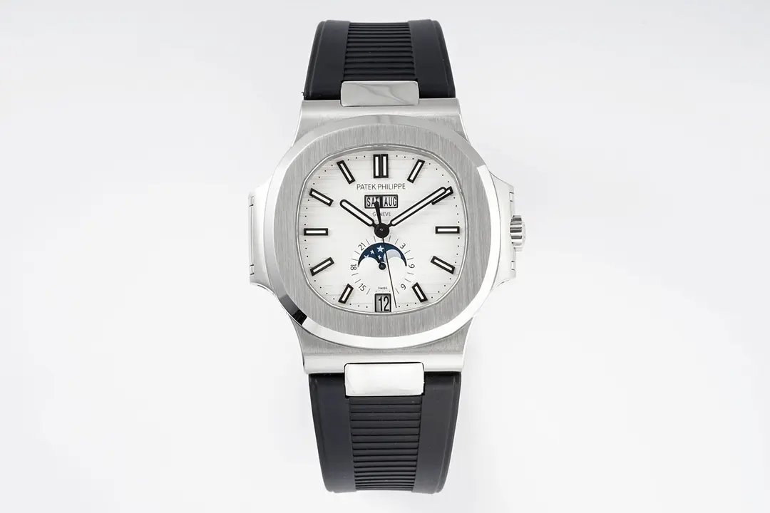 2fb7f2ecaf99084ed982075c2872b902 Patek Philippe Blue Nautilus Rubber Watch