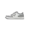 3071ac9b88283d42b0e1ba28fc366c8f PK God Batch Prada Downtown Low Sneakers Grey White