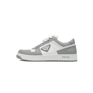 3071ac9b88283d42b0e1ba28fc366c8f PK God Batch Prada Downtown Low Sneakers Grey White