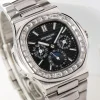 31c192ffee898e862e5ae4b006d2dd2d Patek Philippe Nautilus Black Perpetual Calendar