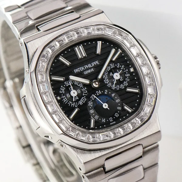 31c192ffee898e862e5ae4b006d2dd2d Patek Philippe Nautilus Black Perpetual Calendar