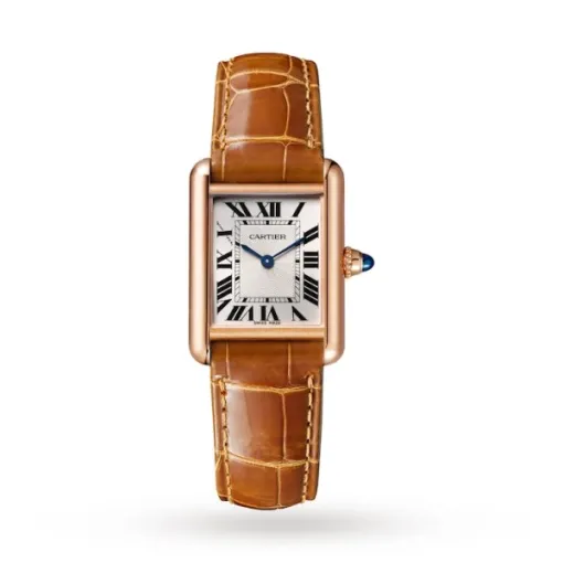 32a4795789f8bbe9f86e11c028760238 Cartier Tank Louis Women Automatic Silver Alligator Watch WGTA0010