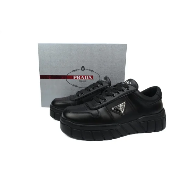 32c8389ae0956096cf28b4233379e87e PK God Batch Prada Sneakers Zigzag Black
