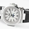Patek Philippe Blue Nautilus Rubber Watch