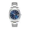 Rolex Datejust 116234BLSO Men’s 36mm Silver-tone