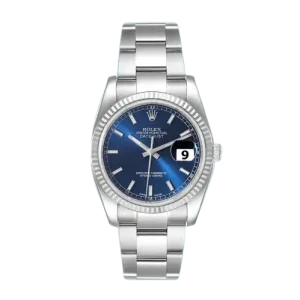 33aae242925bb5235ae5298b43b92c77 Rolex Datejust 116234BLSO Men’s 36mm Silver-tone